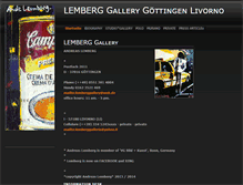Tablet Screenshot of lemberg.de